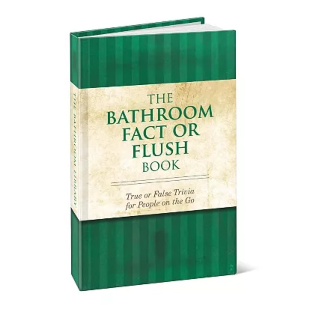 The Bathroom Fact of Flushing Hardcover Book